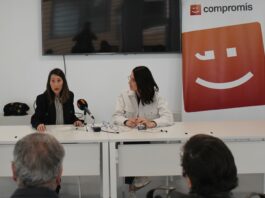 Compromís presenta una ILP para frenar las casas de apuestas junto a centros educativos