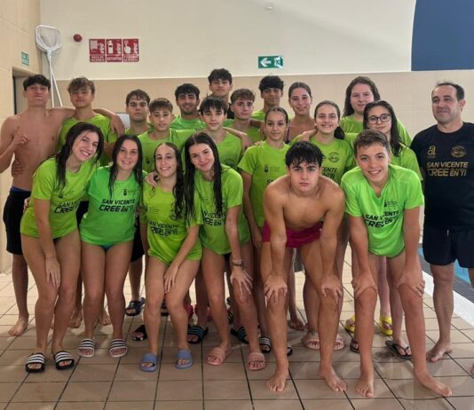 El CN San Vicente domina el estilo Libre y Estilos en la 1º Liga Infantil y Mayores de Petrer