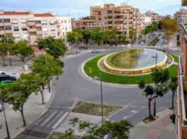 Asun París pregunta a Pachi Pascual por el futuro de la fuente Monumental de Juan XXIII