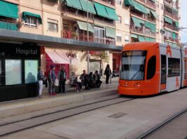 TRAM d´Alacant facilitó la movilidad de 1,4 millones de usuarios en noviembre