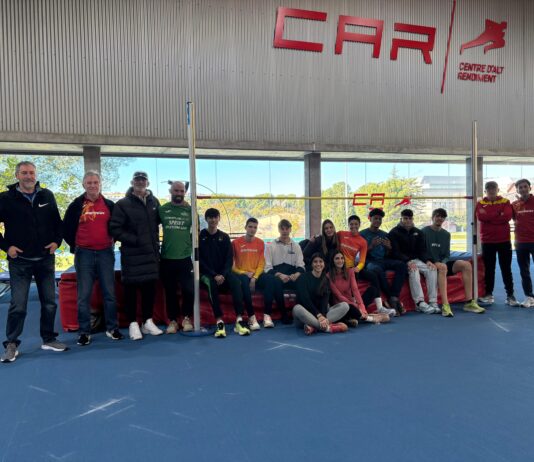 Fin de semana de campeonato y formación de atletismo