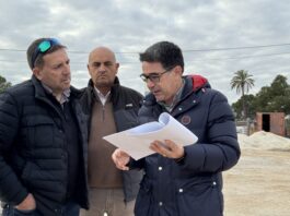 El Ayuntamiento avanza en la obras del Solar de la Festa con la previsión de acabar en enero el recinto polivalente destinado a grandes eventos