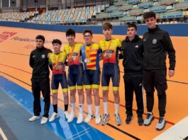 El club ciclista San Vicente logra 4 oros en el autonómico de pista infantil y cadete