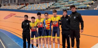 El club ciclista San Vicente logra 4 oros en el autonómico de pista infantil y cadete