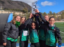 Subcampeonas provinciales alevines de atletismo