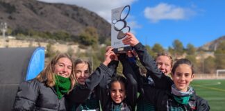 Subcampeonas provinciales alevines de atletismo