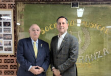 Alejandro López Carratalá, nuevo presidente de la Sociedad Musical La Esperanza