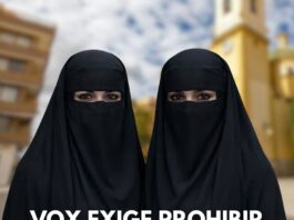 VOX pedirá prohibir el Burka y el Niqab en los edificios municipales