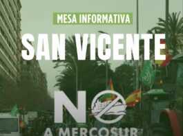 En defensa de nuestros productos, no a Mercosur