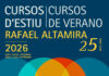 Los Cursos de Verano Rafael Altamira de la Universidad de Alicante celebran su 25 aniversario con un nuevo modelo de coorganización y la incorporación de nuevos colaboradores