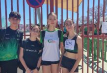 Lluvia de medallas y mejores marcas para atletas del Club Atletismo San Vicente