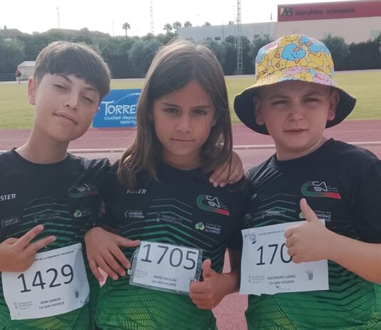 El Club Atletismo San Vicente cierra la temporada escolar con destacados resultados en Torrevieja
