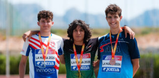 Josep Gabriel Pastor logra dos medallas en el Campeonato de España Sub-16 de Atletismo celebrado en La Nucía