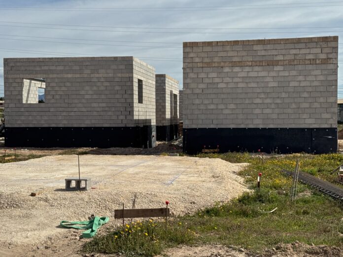 Situacion de las obras del albergue animal en abril