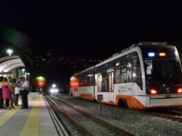 TRAM d’Alacant inicia el viernes, 3 de julio, el servicio nocturno Tramnochador para los fines de semana