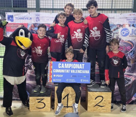 El club BMX San Vicente suma 4 títulos autonómicos de Pumptrack