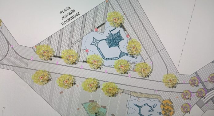 Imagen proyecto de reurbanizacion calle Villafranqueza y su entorno
