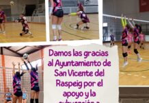 Fin de temporada para el club voleibol San Vicente