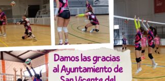 Fin de temporada para el club voleibol San Vicente
