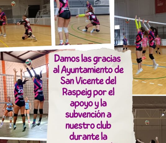 Fin de temporada para el club voleibol San Vicente
