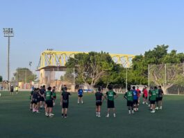 El CD Español regresa al trabajo en el campo anexo de San Vicente