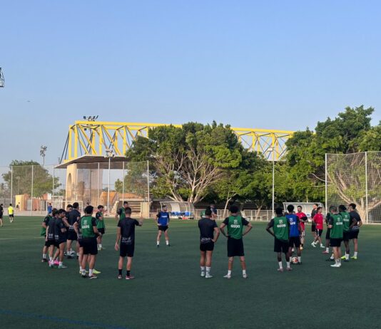 El CD Español regresa al trabajo en el campo anexo de San Vicente
