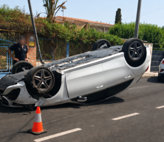 Esquerra Unida denuncia la situación “insostenible” del tráfico en Sol y Luz tras una nueva sucesión de accidente