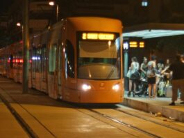 Un total de 45 tranvías de las Líneas 2, 3 y 4 conectarán Luceros con San Vicente del Raspeig, El Campello y Plaza La Coruña