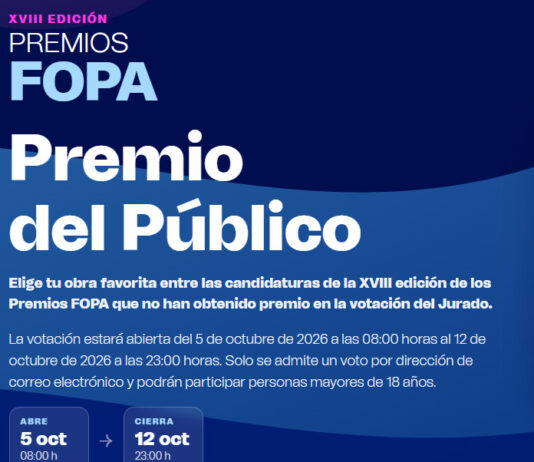 FOPA convoca el voto ciudadano para la elegir el Premio del Público a la mejor obra de la provincia