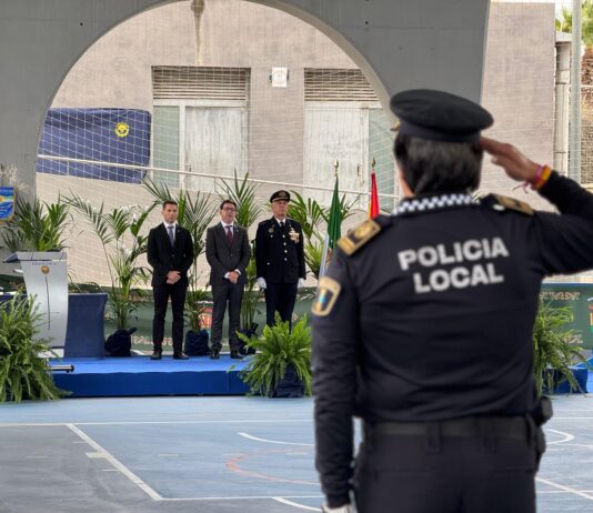 El Ayuntamiento de San Vicente conmemora el Día de la Policía Local con un acto institucional en reconocimiento de la labor de los agentes