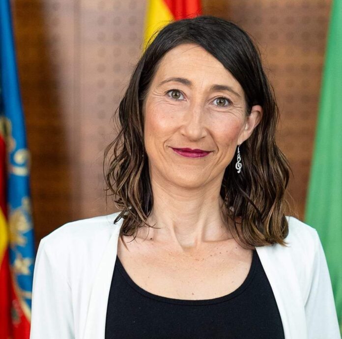 Maribel Morera, portaveu de Compromís a l'Ajuntament de Sant Vicent